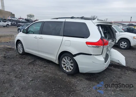 2012 Toyota Sienna Limited 7 Passenger from USA, damaged, VIN 5TDDK3DC6CS032552